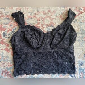 aerie black bralette